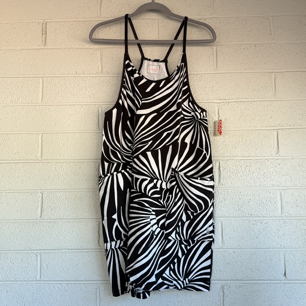 NWT FP Movement Printed Hot Shot Romper in Zebra - Picture 2 of 12